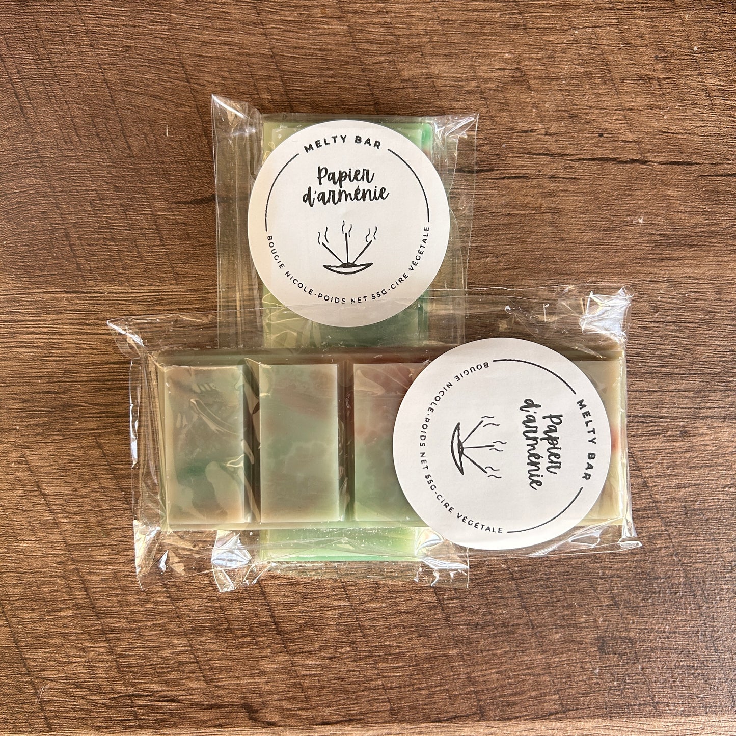 Melty Bar - Papier d'Arménie