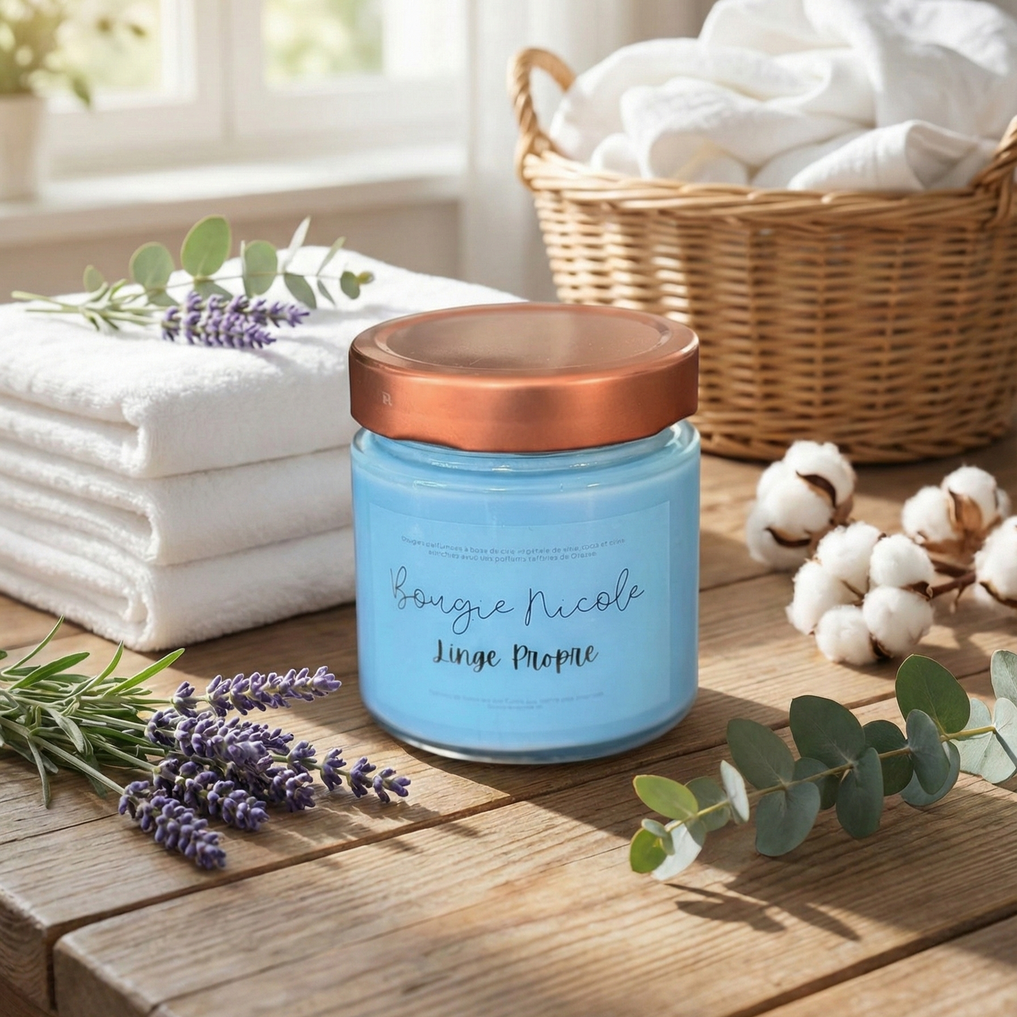 Marbrée - Linge propre