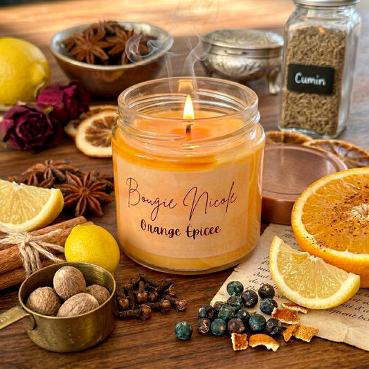 Marbrée - Orange épicée