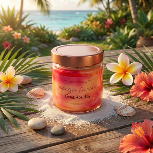 Marbrée - Fleur des îles