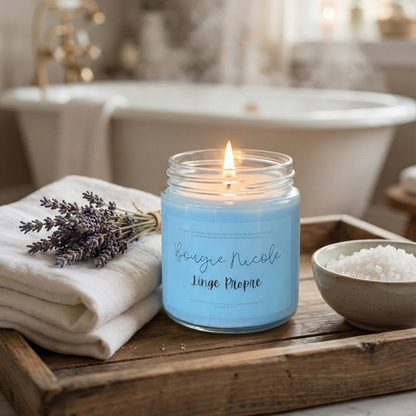 Marbrée - Linge propre